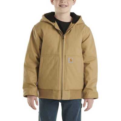 Boys' Carhartt Flannel Quilt  Lined Active Jacket - Hotelomega