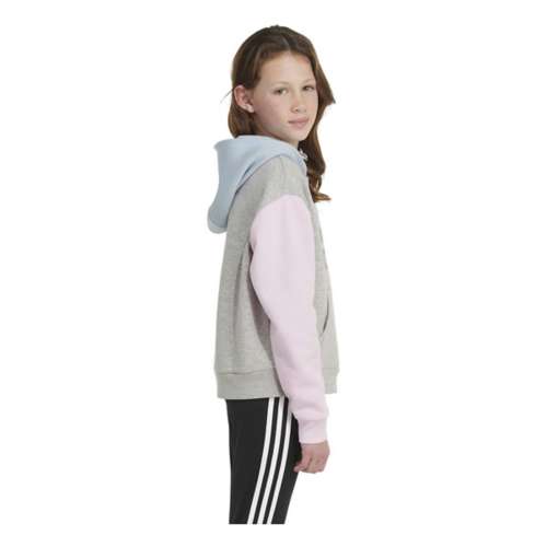 Adidas color block discount hoodie