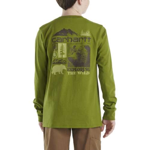 Boys' Carhartt Bear Long Sleeve T-Shirt