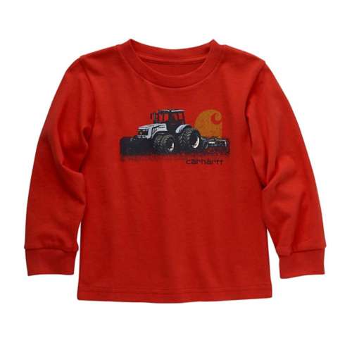 Toddler Carhartt Tractor Long Sleeve T-Shirt