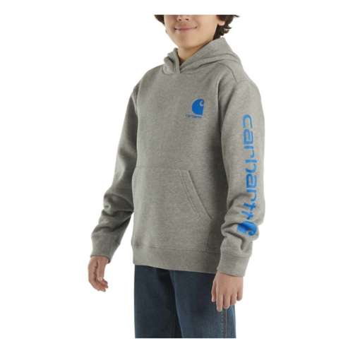 Avalanche Jacket Boys/ Kids L 18-20 Full Zip Gray Light Weight Fleece Thumb  Hole