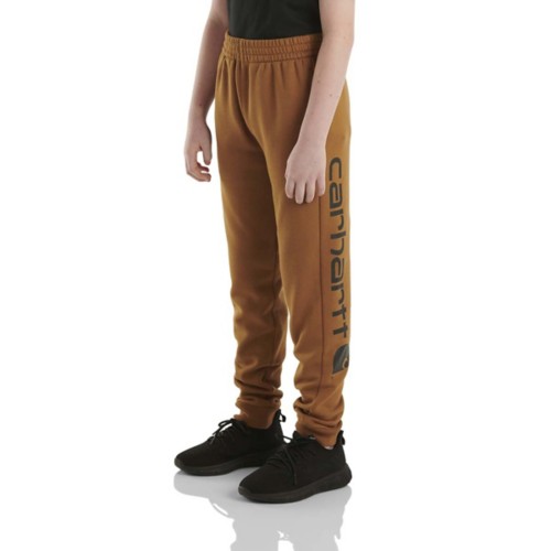Kids' Carhartt Fleece Logo Joggers