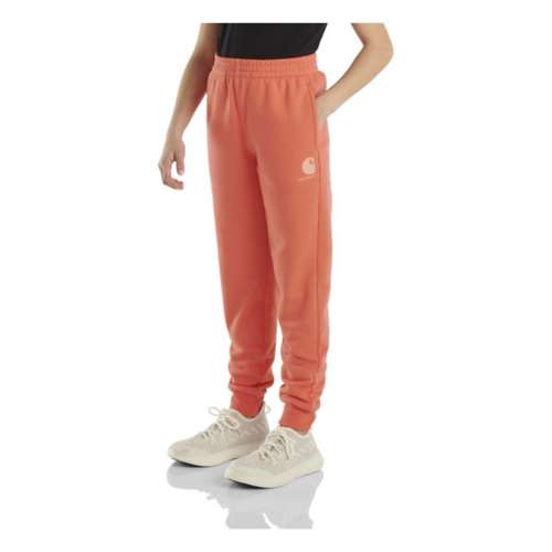 Girls' Carhartt Fleece Logo Joggers