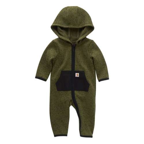 Baby Carhartt Front Zip Romper