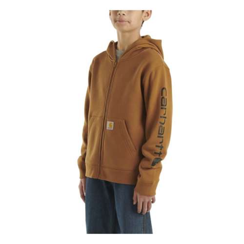 Kids' Carhartt Logo Full Zip