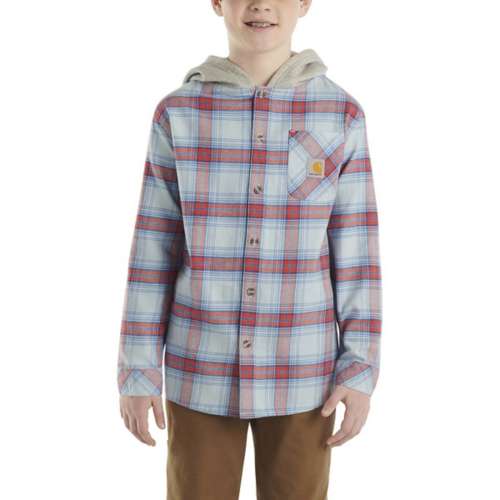 Carhartt on sale hooded flannel