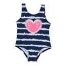 Baby Girls' iApparel Tie Dye Stripe One Piece Swimsuit