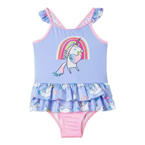 Toddler Girls' iApparel Unicorn One Piece Swimsuit