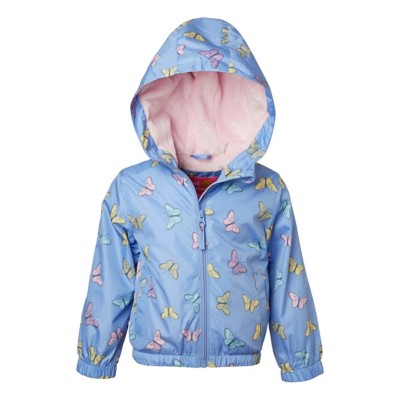 Baby iApparel Pink Platinum Butterfly Sunny Jacket