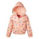 Baby iApparel Pink Platinum Butterfly Windbreaker Jacket