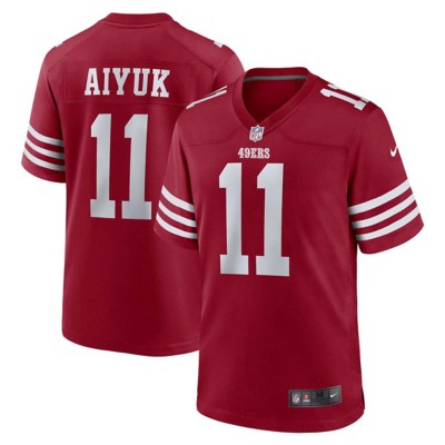 Nike San Francisco 49ers No11 Brandon Aiyuk White Youth Stitched NFL Limited Rush Jersey