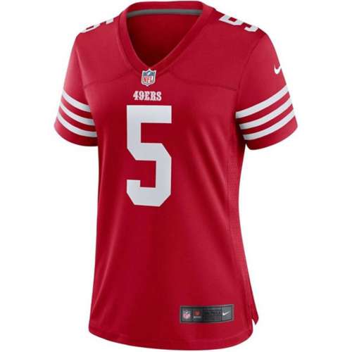 NFL_Jerseys Womens Football Jerseys 75th Men Women Youth San Francisco'' 49ers''Jersey 5 Trey Lance 31 Raheem Mostert 44 Kyle Juszczyk red Black  White 