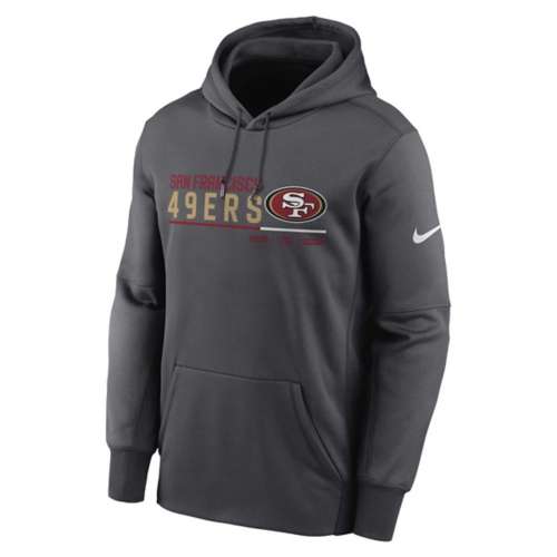 Shop San Francisco NFL 49ers Owl Red Hoodie