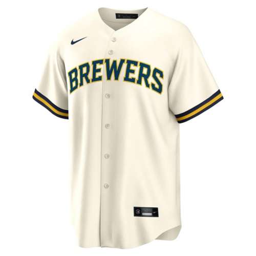 Nike Youth Milwaukee Brewers Corbin Burnes #39 Gray Cool Base Road Jersey