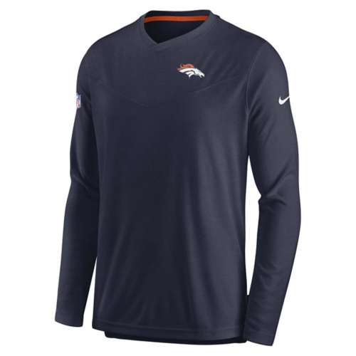 Lids Boise State Broncos Nike Half-Zip Lightweight Coaches Jacket -  White/Royal