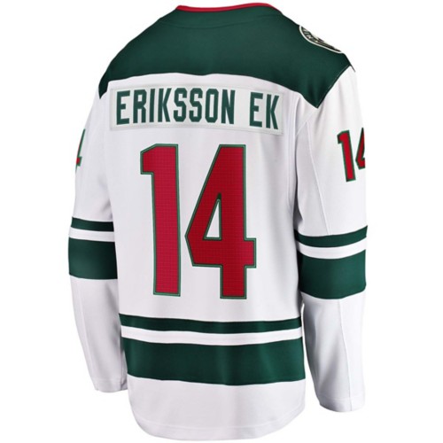 Fanatics Minnesota Wild Joel Eriksson Ek 14 Breakaway Jersey