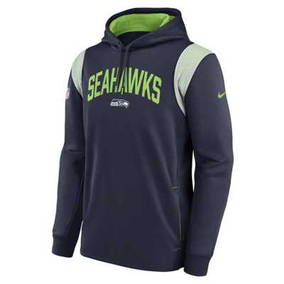 Nike College Navy Seattle Seahawks City Code Club Fleece Pullover Hoodie