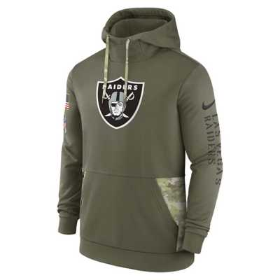 Women's Nike Olive New York Jets 2022 Salute To Service Performance  Pullover Hoodie