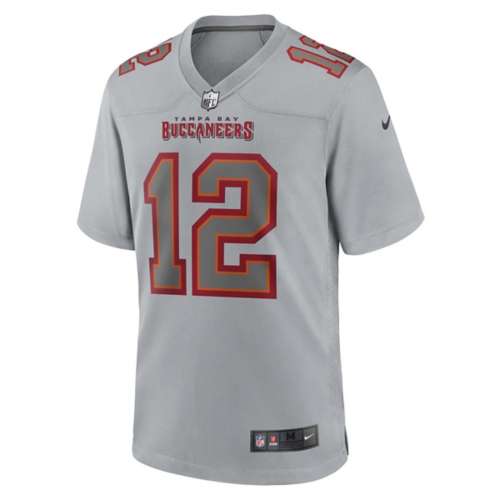 Men's Nike Tom Brady Gray Tampa Bay Buccaneers Atmosphere Fashion Game Jersey Size: Extra Large