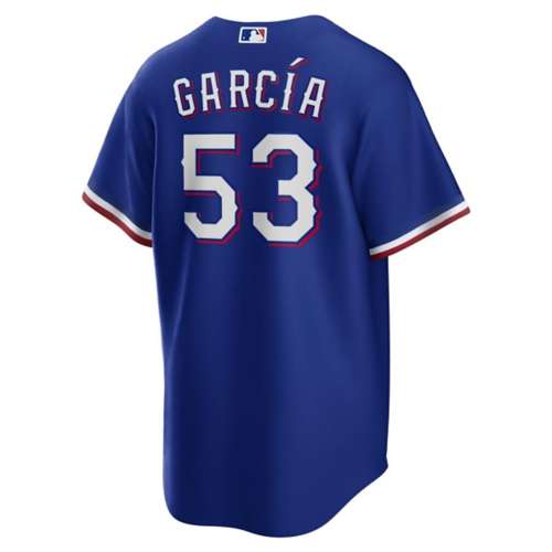 Nike Men's Texas Rangers Adolis García #53 Blue T-Shirt