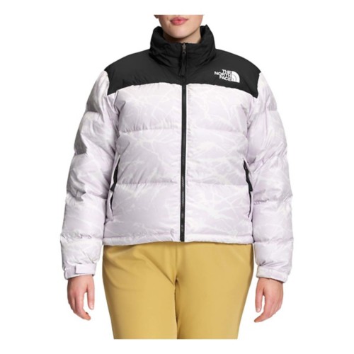 Women s The North Face Plus Size Printed 1996 Retro Nuptse Down Puffer Jacket