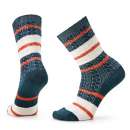 Adult Smartwool Everyday Striped Cable Zero Cushion Crew Socks