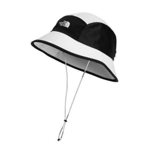 VA Embroidered Monogram Denim bucket hat - Black Denim
