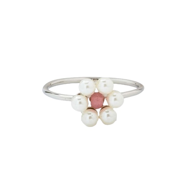 Women's Pura Vida Bitty Pearl Flower Ring product image