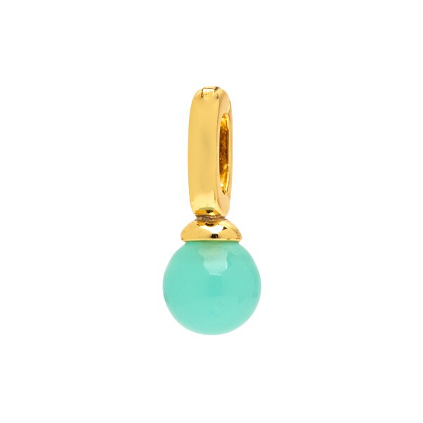 Pura Vida Harper Chalcedony Bead Charm