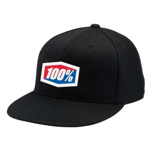 One Hundred Percent 100% Official Flexfit Hat