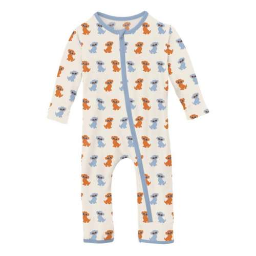 Baby Kickee Pants Coverall Pajamas with Zipper