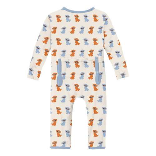 Baby Kickee Pants Coverall Pajamas with Zipper