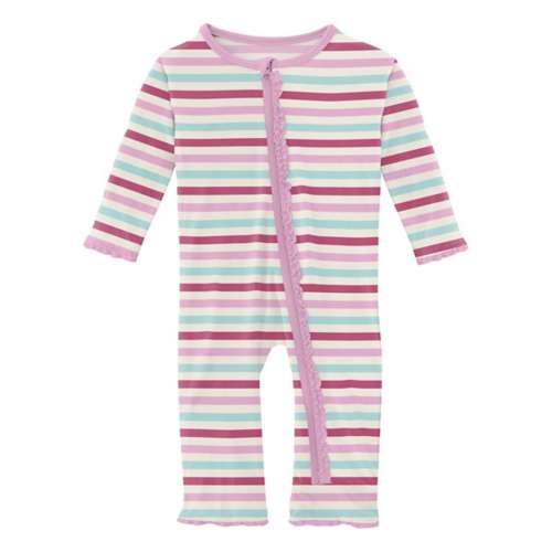 Baby Kickee Pants Coverall 2 Way Zippered Romper