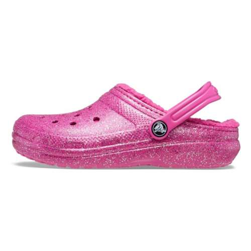 Big Kids' Crocs Classic Fuzz Lined Clogs