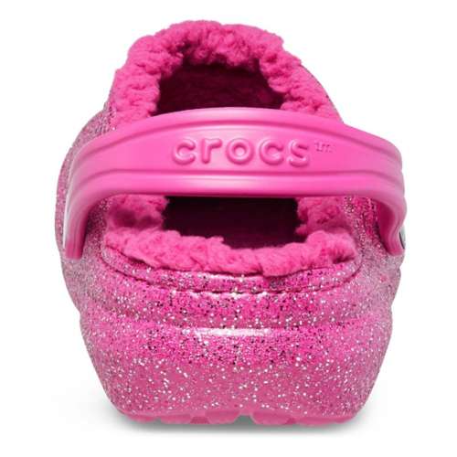Big Kids' Crocs Classic Fuzz Lined Clogs