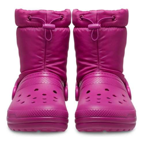 Bottes de neige Crocs Classic Lined Neo Puff Boot 206630 Digital Violet