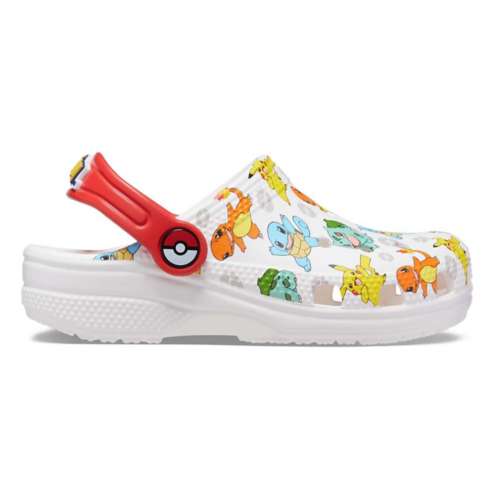 Big Kids' Crocs Classic Pokemon Clogs