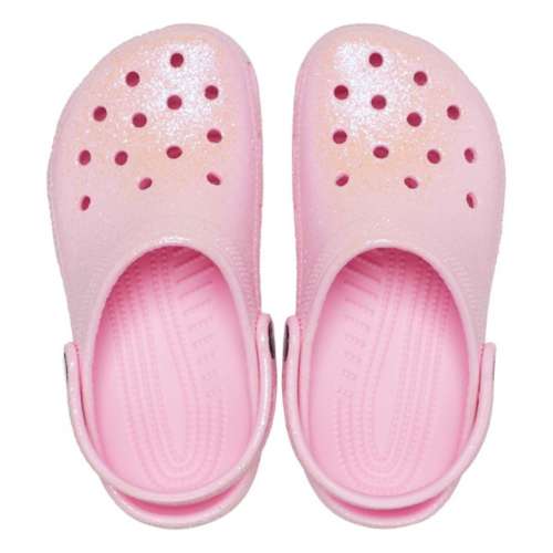 Big Kids' Crocs Classic Glitter Clogs