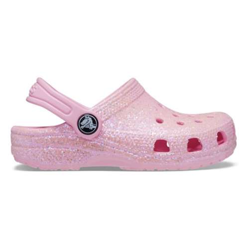 Toddler Crocs Classic Glitter Clogs