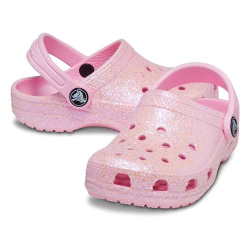 Toddler Crocs Classic Glitter Clogs