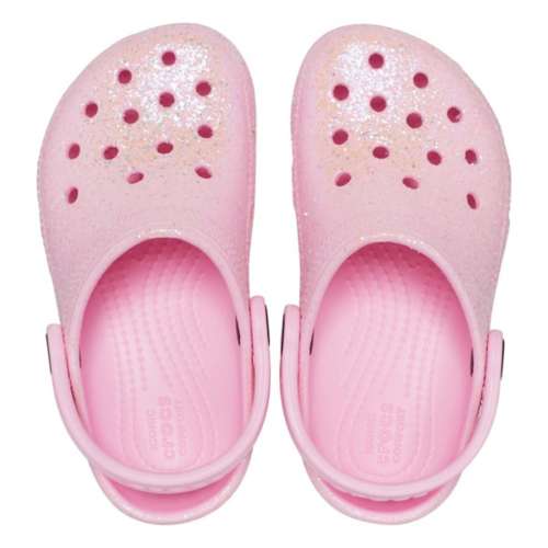 Toddler aperta crocs Classic Glitter Clogs