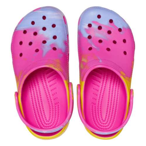 Kids' Crocs Classic Pattern Clogs