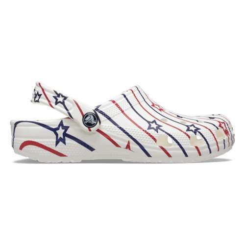 Stars and shop stripes crocs