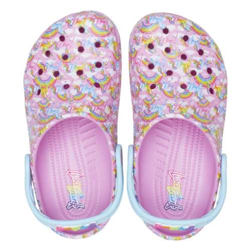 Big Kids' Crocs Classic Lisa Frank Clogs