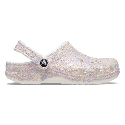 Adult Crocs Classic Glitter Clogs