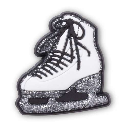 Crocs Glittery Ice Skate Jibbitz