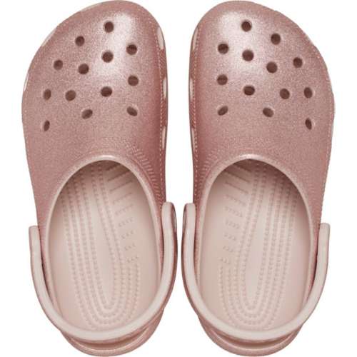 Adult hot sale glitter crocs