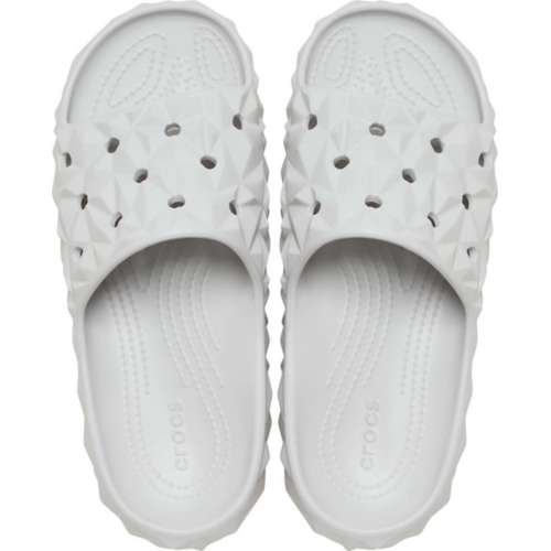 Adult Slip Crocs Geometric Slide Water Sandals