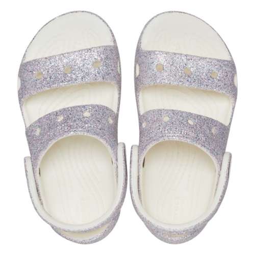 Toddler vacay Crocs Classic Glitter Sandals