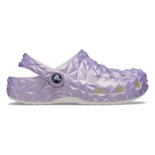 Little Girls' Crocs Iridescent Geometric Clogs